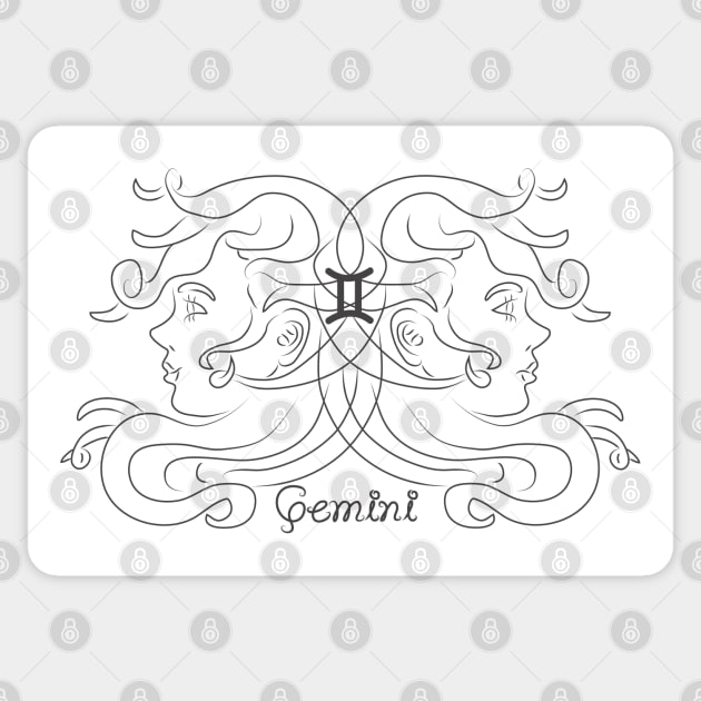 GEMINI Sticker by Lila Tochi World